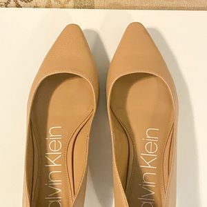 Calvin Klein pointed toe flats
